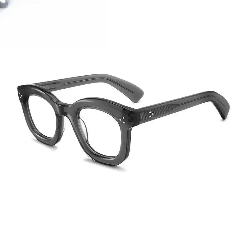 Unisex Cat Eye Full Rim Acetate Prescription Glasses Gx1535 — view 4 | Rx Spectacle