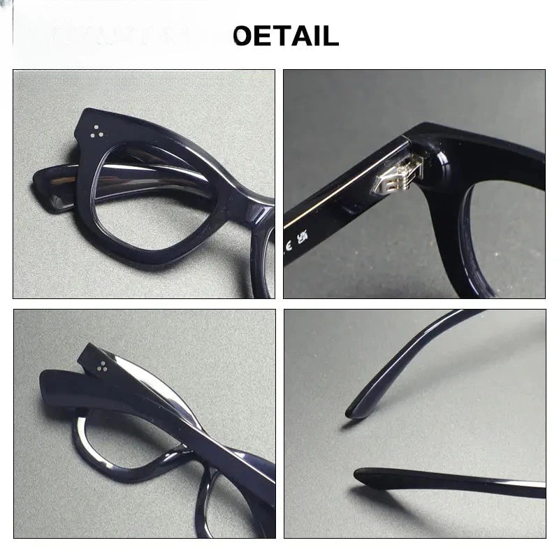 Unisex Square Full Rim Acetate Reading Glasses G2416 — view 2 | Rx Spectacle