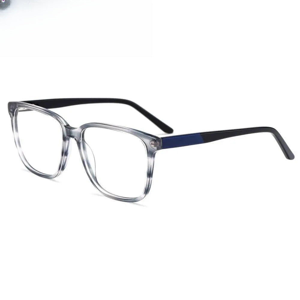 Women's Square Full Rim Acetate Prescription Glasses M23001 — view 1 | Rx Spectacle