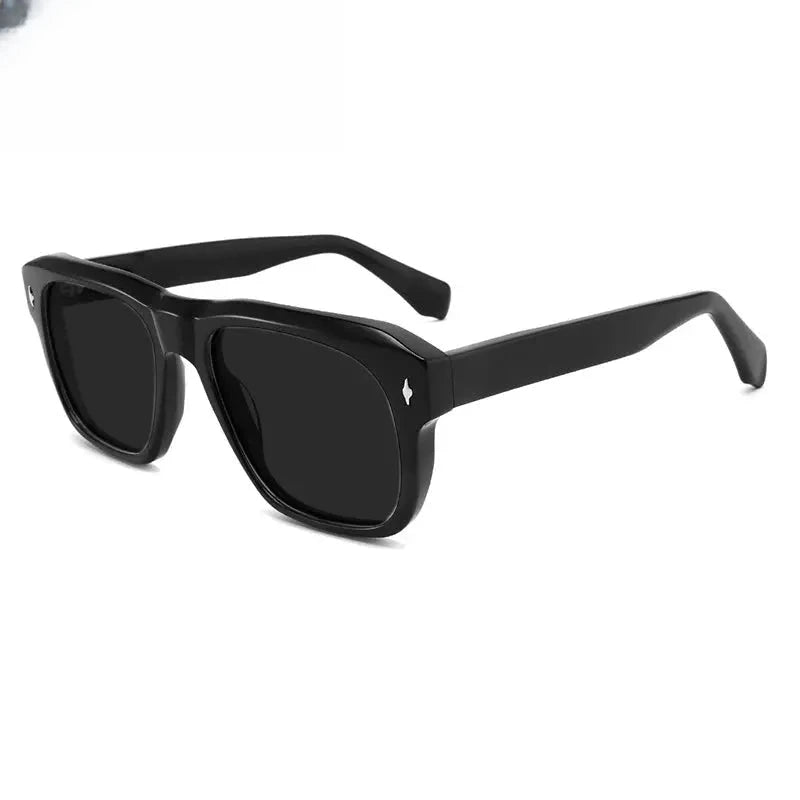 Unisex Square Full Rim Acetate Prescription Glasses Mo16 — view 17 | Rx Spectacle