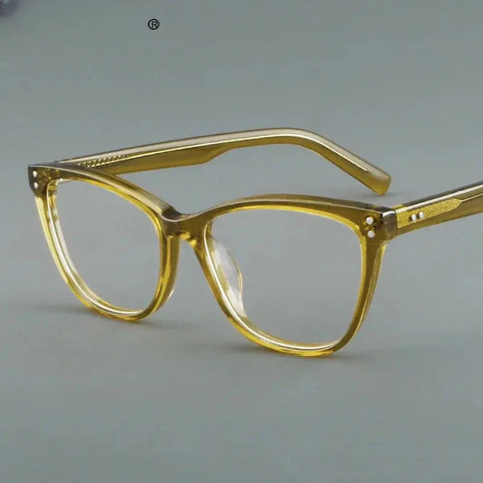 Women's Cat Eye Full Rim Acetate Reading Glasses 688022 — view 1 | Rx Spectacle