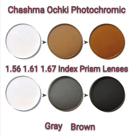 Photochromic Prism Lenses — view 1 | Rx Spectacle