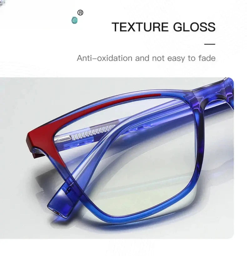Unisex Square Full Rim TR90 Reading Glasses 2116 — view 4 | Rx Spectacle