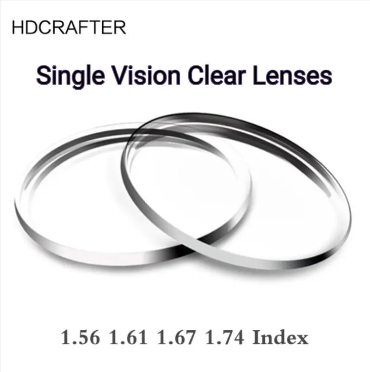 Single Vision Aspheric Polycarbonate Clear Lenses — view 1 | Rx Spectacle