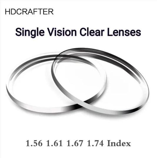 Single Vision Aspheric Polycarbonate Clear Lenses — view 1 | Rx Spectacle