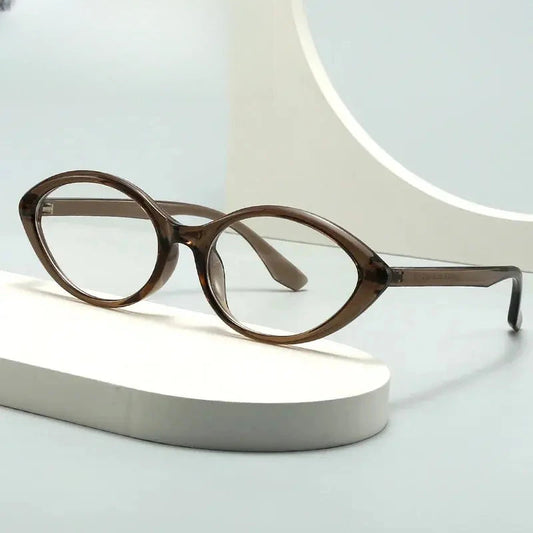 Women's Oval Full Rim TR90 Prescription Glasses 51302 — view 1 | Rx Spectacle