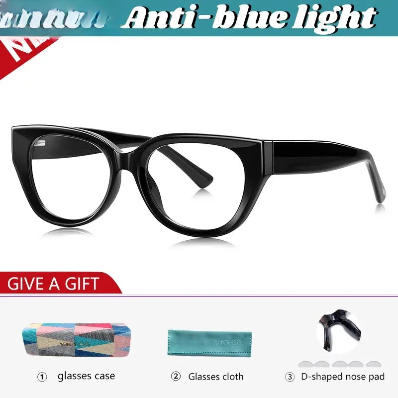Unisex Oval Full Rim Titanium Reading Glasses 97020 — view 6 | Rx Spectacle