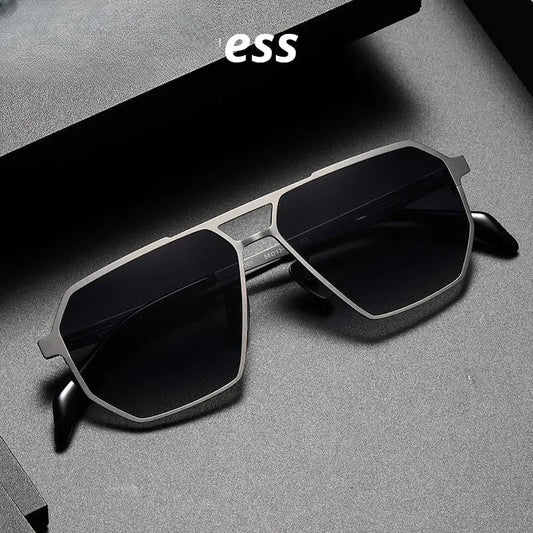 Unisex Oval Full Rim Titanium Double Bridge Prescription Glasses 350001 — view 1 | Rx Spectacle