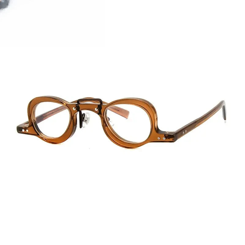 Women's Oval Full Rim Acetate Double Bridge Prescription Glasses G56064 — view 8 | Rx Spectacle
