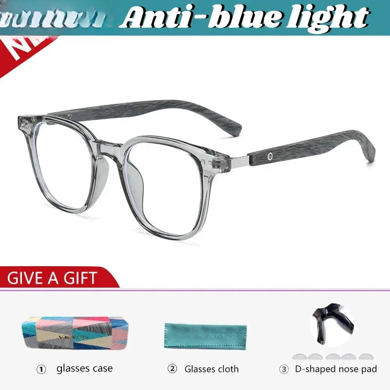 Unisex Square Full Rim TR90 Reading Glasses 622503 — view 3 | Rx Spectacle