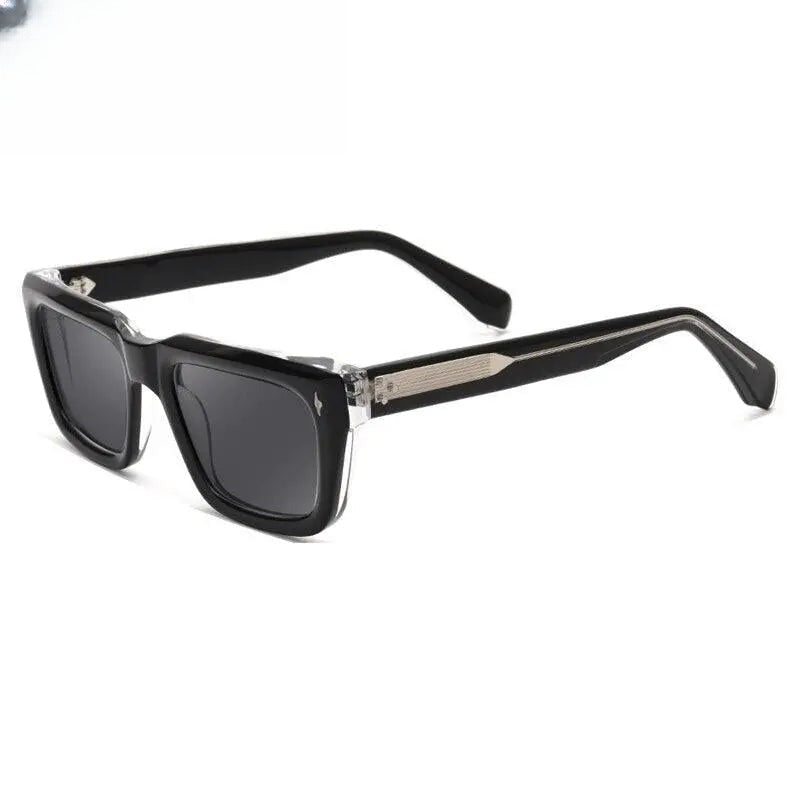 Men's Square Full Rim Acetate Prescription Glasses Tyj68 — view 5 | Rx Spectacle