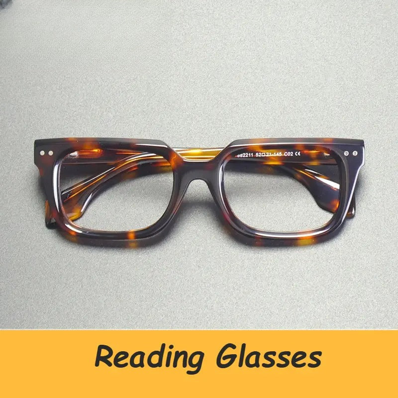 Unisex Square Full Rim Acetate Reading Glasses G882211 — view 1 | Rx Spectacle