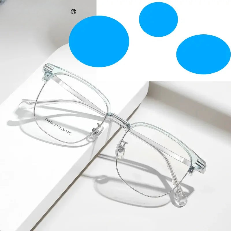 Unisex Oval Full Rim TR90 Reading Glasses 71043 — view 1 | Rx Spectacle