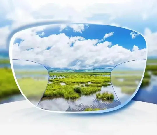 Widest Field Progressive Anti Blue Light Lenses — view 1 | Rx Spectacle
