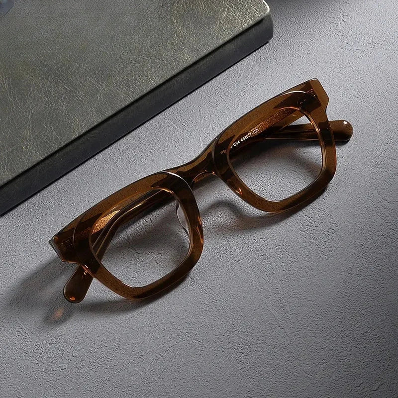 Unisex Square Full Rim Acetate Prescription Glasses Gxyj1478 — view 7 | Rx Spectacle