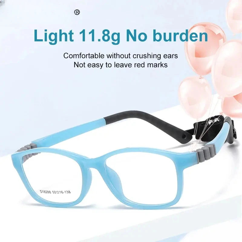 Unisex Square Full Rim Titanium Prescription Glasses 4182 — view 2 | Rx Spectacle