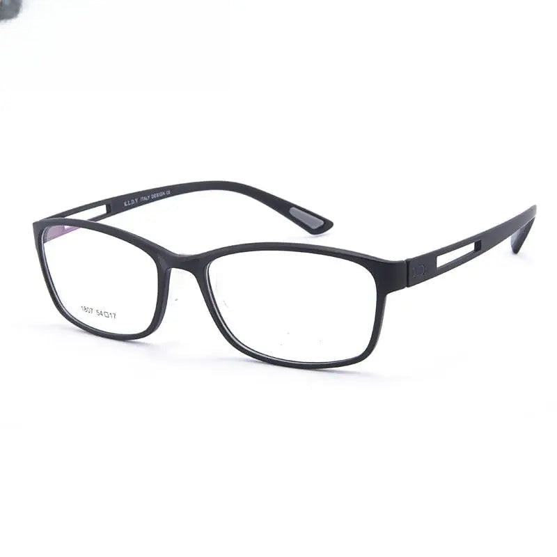 Men's Square Full Rim TR90 Prescription Glasses 1807 — view 1 | Rx Spectacle