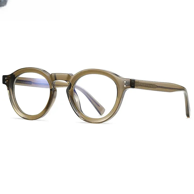 Men's Round Full Rim TR90 Reading Glasses 2090 — view 11 | Rx Spectacle