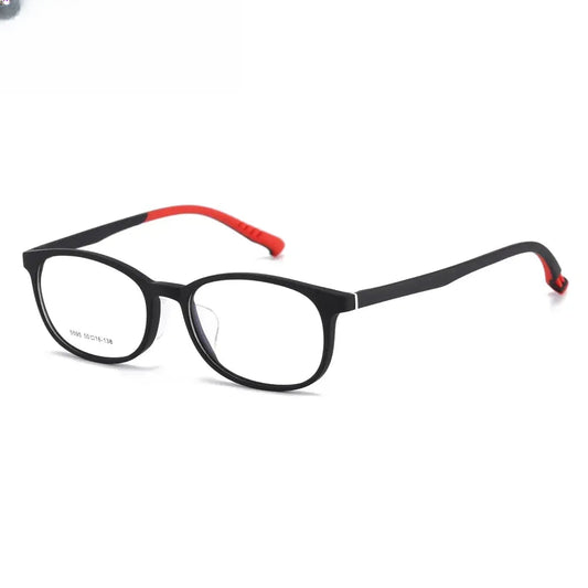 Unisex Round Full Rim Titanium Prescription Glasses 55954 — view 1 | Rx Spectacle