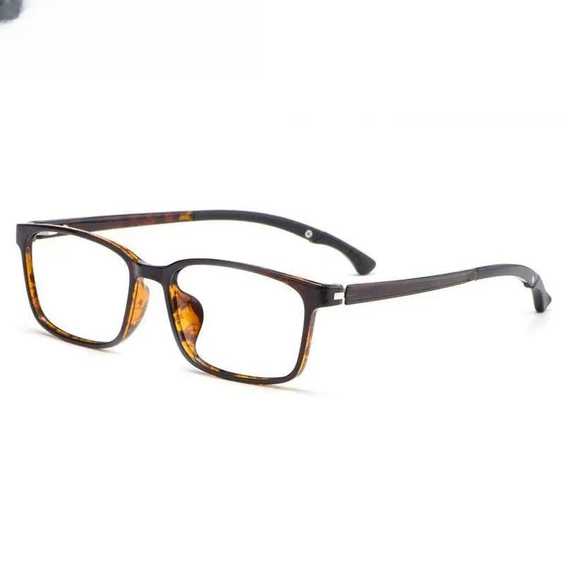 Unisex Square Full Rim Titanium Prescription Glasses 5106 — view 9 | Rx Spectacle