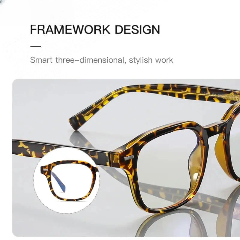 Women's Square Full Rim TR90 Reading Glasses 2118 — view 4 | Rx Spectacle