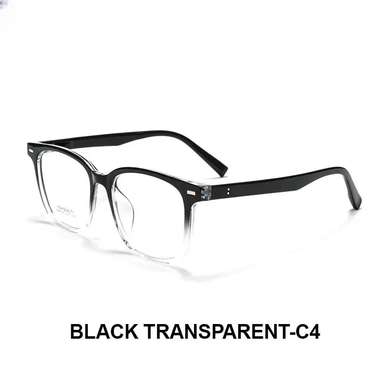 Women's Square Full Rim Titanium Prescription Glasses 51020 — view 5 | Rx Spectacle