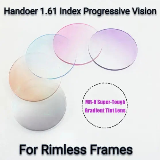Progressive 1.61 Index MR - 8 Tinted Lenses — view 1 | Rx Spectacle