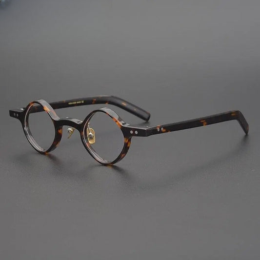 Unisex Round Full Rim Acetate Prescription Glasses Gxyj704 — view 1 | Rx Spectacle