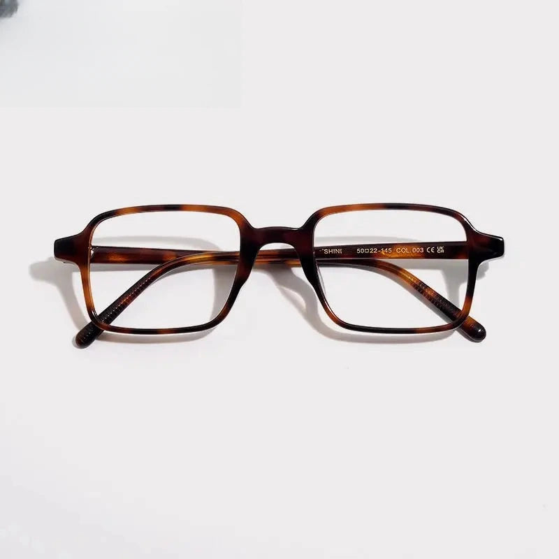 Unisex Square Full Rim Acetate Prescription Glasses Gxyj1514 — view 2 | Rx Spectacle