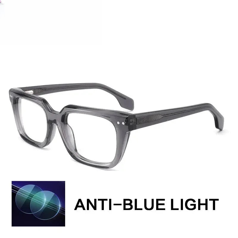 Unisex Square Full Rim Acetate Reading Glasses G882211 — view 3 | Rx Spectacle