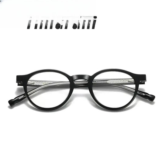 Women's Round Full Rim Acetate Prescription Glasses 622245 — view 1 | Rx Spectacle