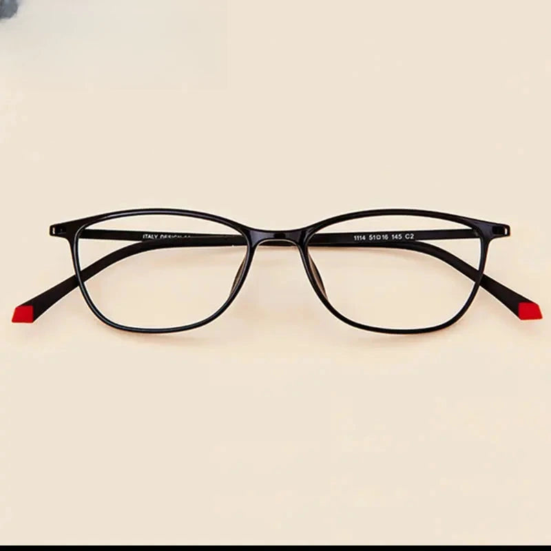 Women's Square Full Rim Acetate Prescription Glasses 11149 — view 1 | Rx Spectacle