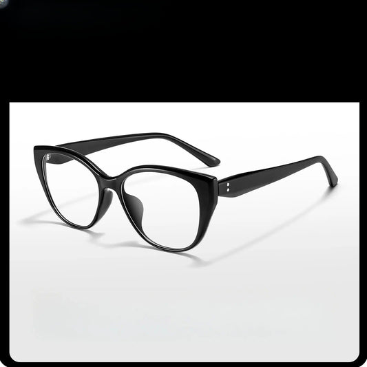 Women's Cat Eye Full Rim Titanium Prescription Glasses 81132 — view 1 | Rx Spectacle