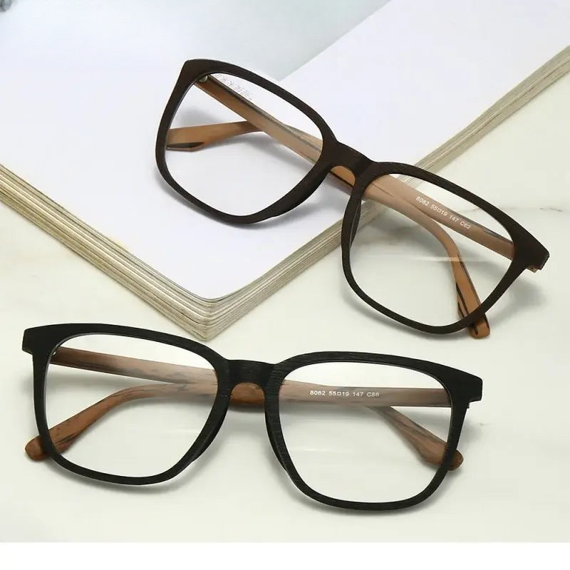 Unisex Browline Full Rim Acetate Prescription Glasses 778082 — view 1 | Rx Spectacle
