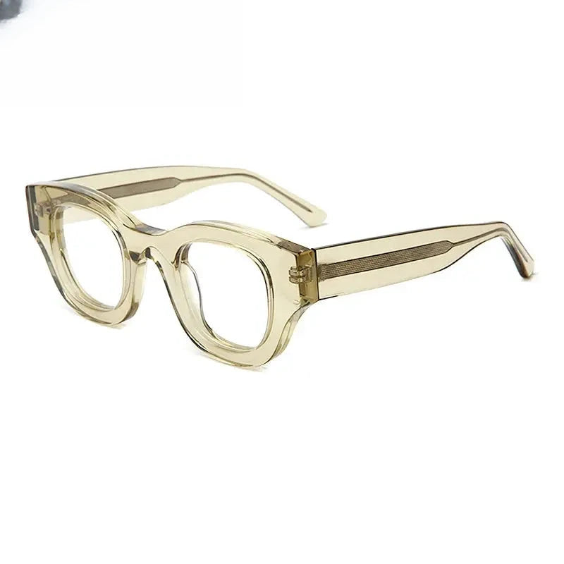 Unisex Square Full Rim Acetate Prescription Glasses 237043 — view 6 | Rx Spectacle