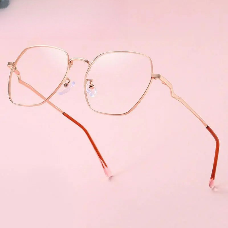 Women's Irregular Full Rim TR90 Prescription Glasses 1910 — view 1 | Rx Spectacle