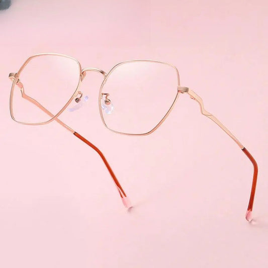 Women's Irregular Full Rim TR90 Prescription Glasses 1910 — view 1 | Rx Spectacle