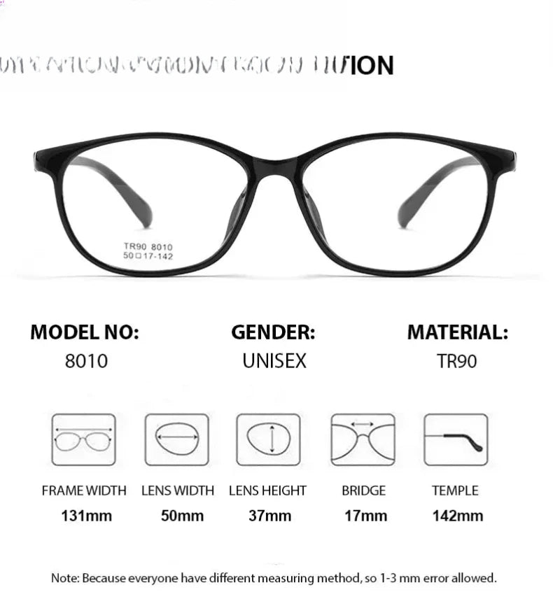 Women's Square Full Rim Titanium Prescription Glasses 88010 — view 2 | Rx Spectacle