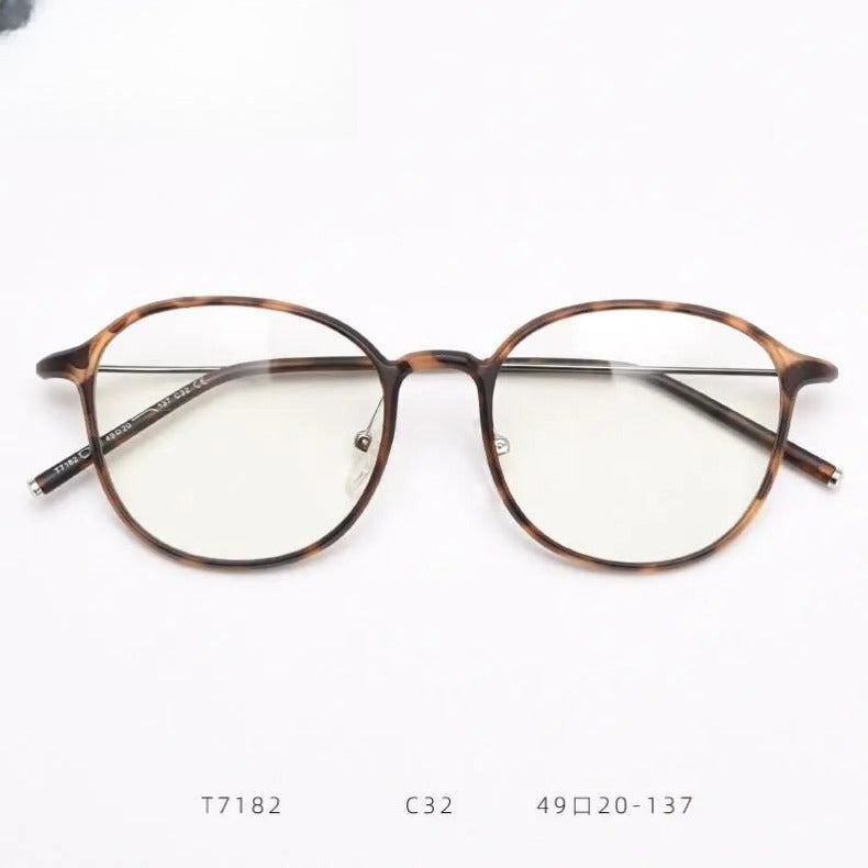 Women's Round Full Rim TR90 Prescription Glasses — view 4 | Rx Spectacle