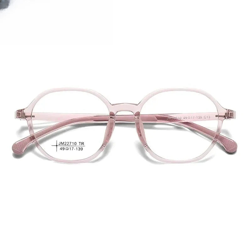Women's Oval Full Rim TR90 Prescription Glasses 322710 — view 5 | Rx Spectacle