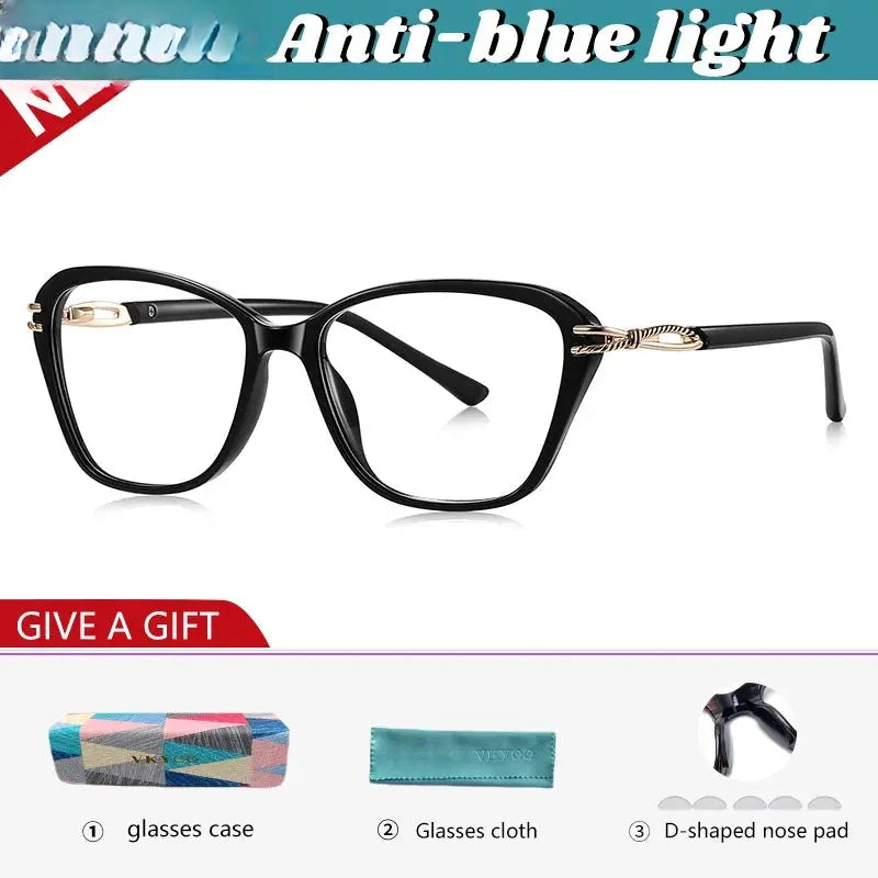 Women's Polygon Full Rim TR90 Reading Glasses 77237 — view 4 | Rx Spectacle