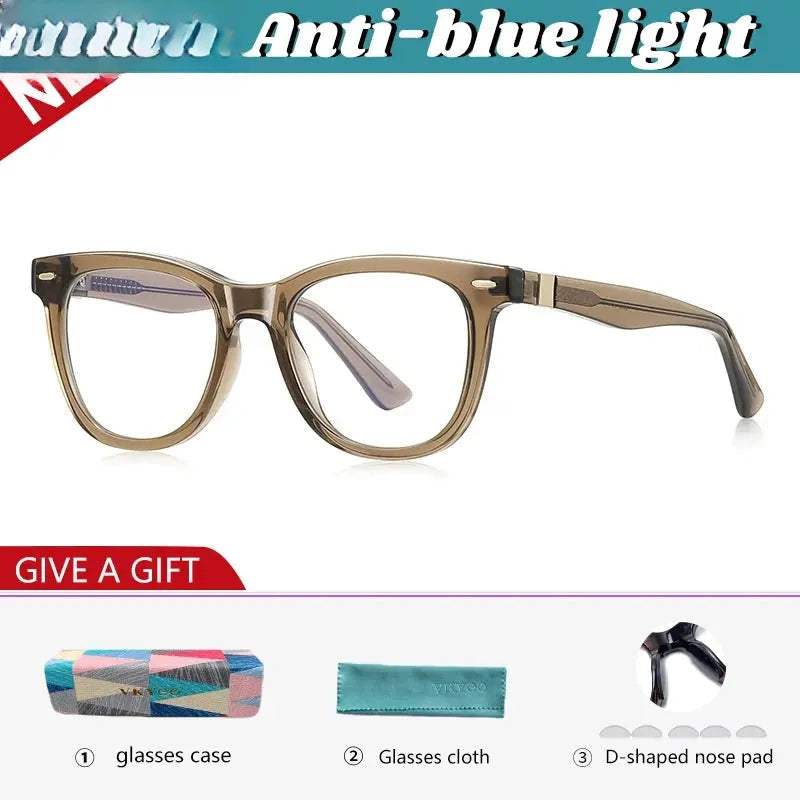 Women's Butterfly Full Rim Titanium Reading Glasses 512230 — view 6 | Rx Spectacle
