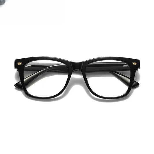 Unisex Square Full Rim Titanium Prescription Glasses 820215 — view 1 | Rx Spectacle