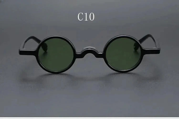 Unisex Round Full Rim Acetate Prescription Glasses 2534 — view 14 | Rx Spectacle