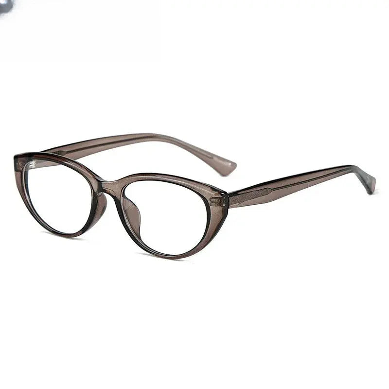 Unisex Cat Eye Full Rim Titanium Prescription Glasses 91394 — view 6 | Rx Spectacle