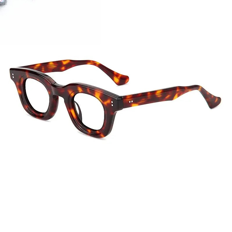 Unisex Square Full Rim Acetate Prescription Glasses 247062 — view 1 | Rx Spectacle