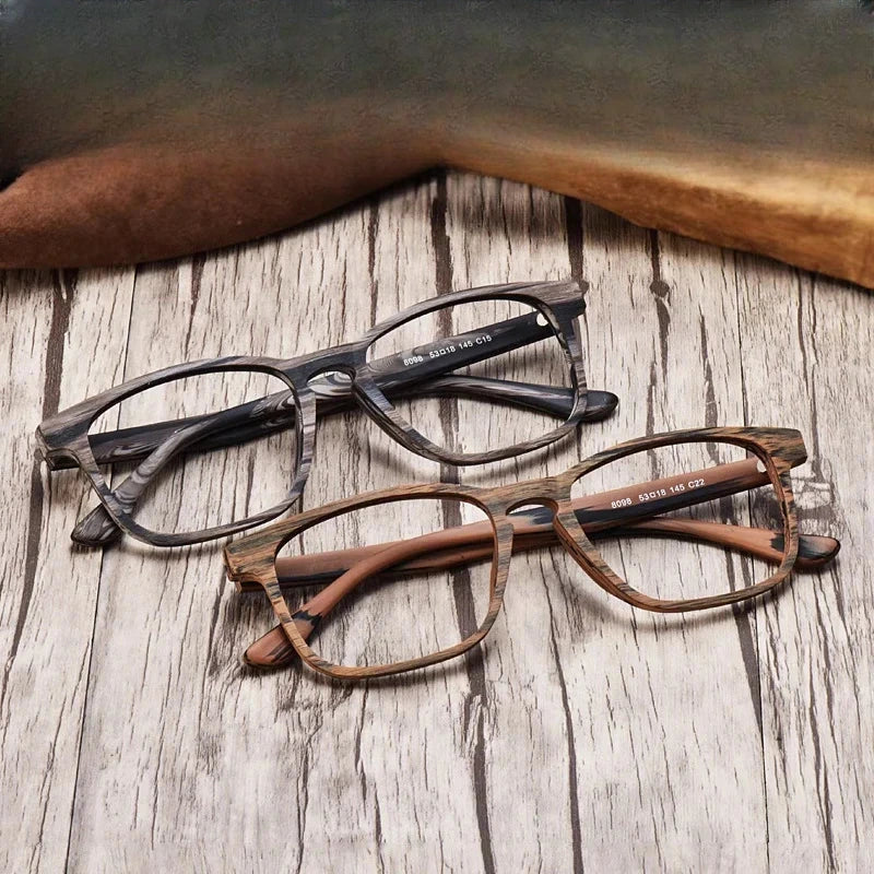 Unisex Square Full Rim Acetate Prescription Glasses 809800 — view 1 | Rx Spectacle