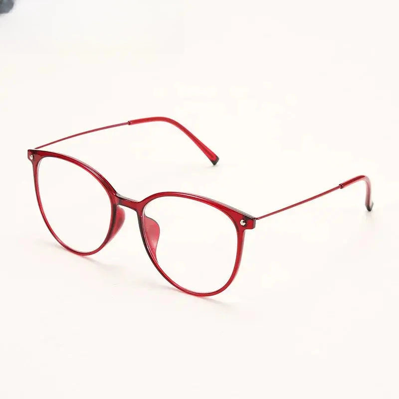 Unisex Round Full Rim Titanium Prescription Glasses 312155 — view 3 | Rx Spectacle
