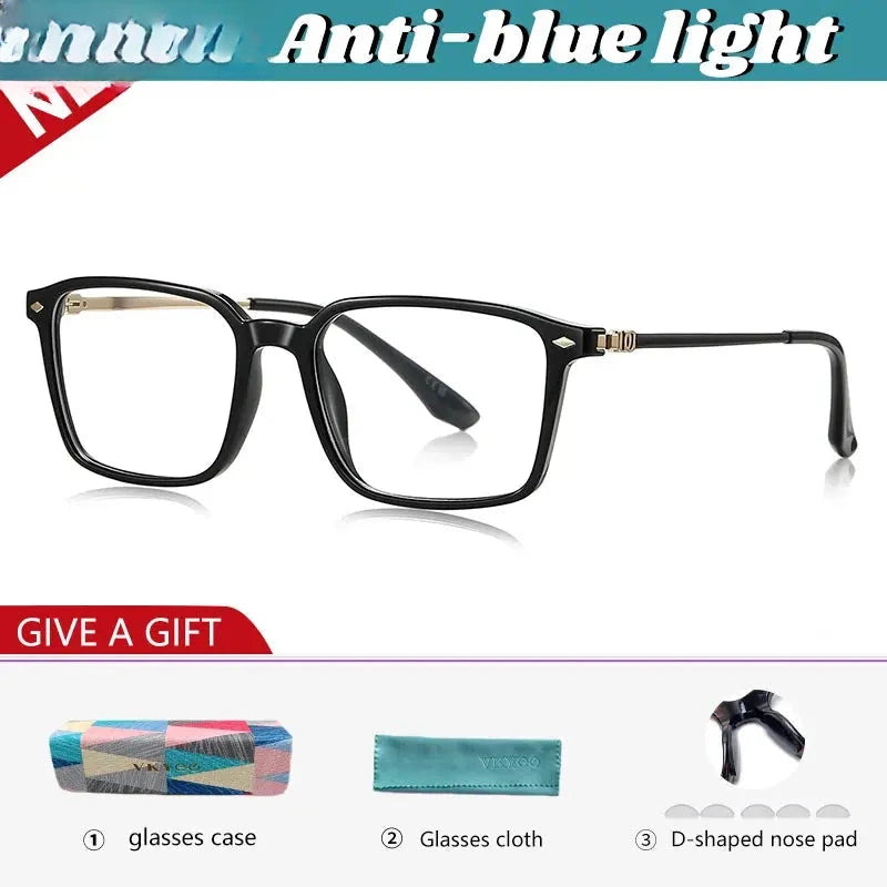 Women's Square Full Rim TR90 Reading Glasses 77238 — view 5 | Rx Spectacle