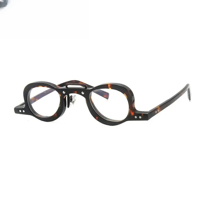 Women's Oval Full Rim Acetate Double Bridge Prescription Glasses G56064 — view 5 | Rx Spectacle